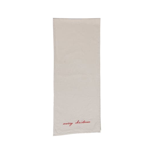 Hello Honey® 6ft. Embroidered Cotton Table Runner
